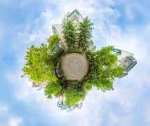 VR全景拍摄360度720度全景视频制作实景航拍3D三维全景